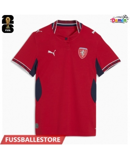 Günstige Tschechische Republik Heimtrikot Damen WM 2026 Kurzarm